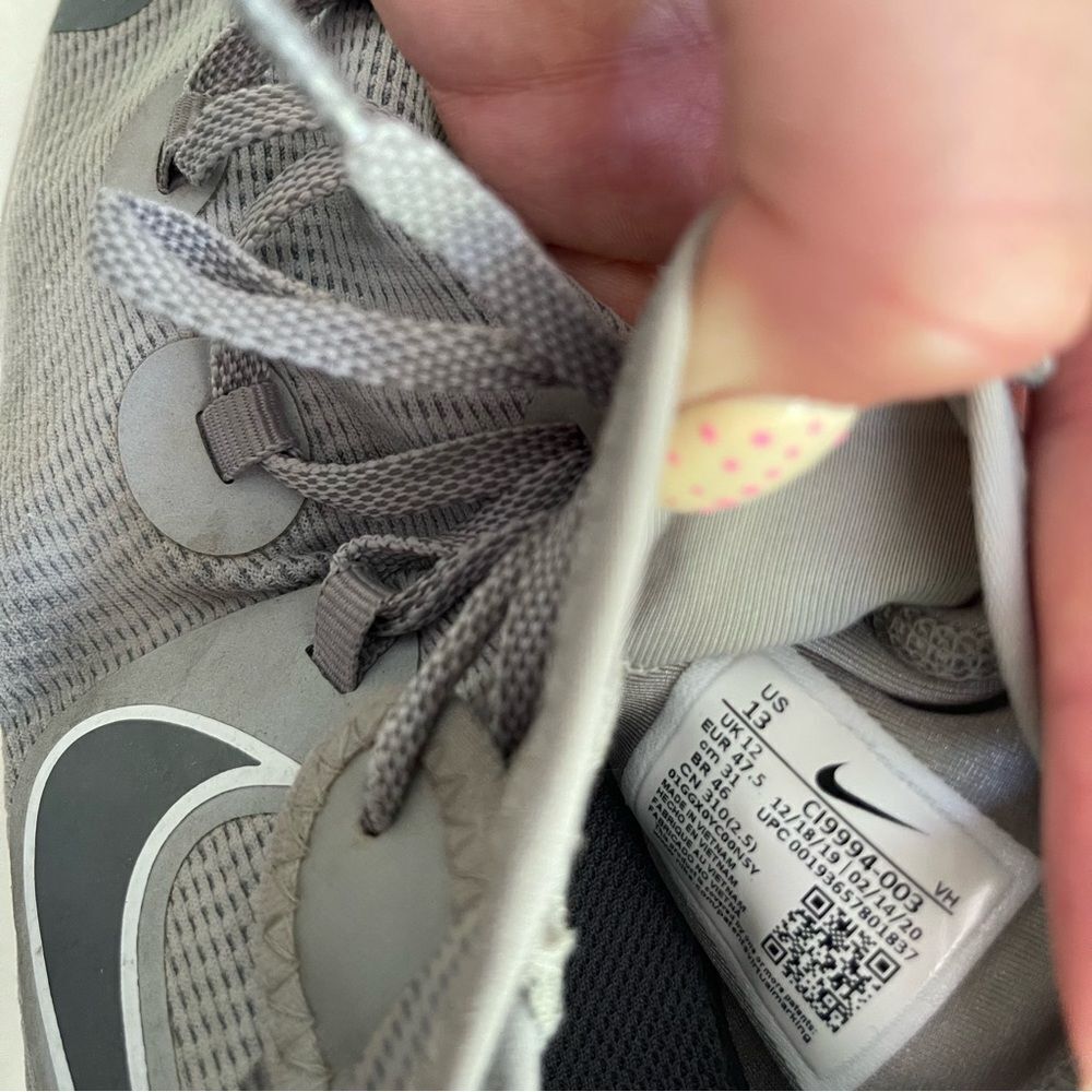 Nike Flex Men's Athletic Shoes in Gray 13 - Picture 7 of 8